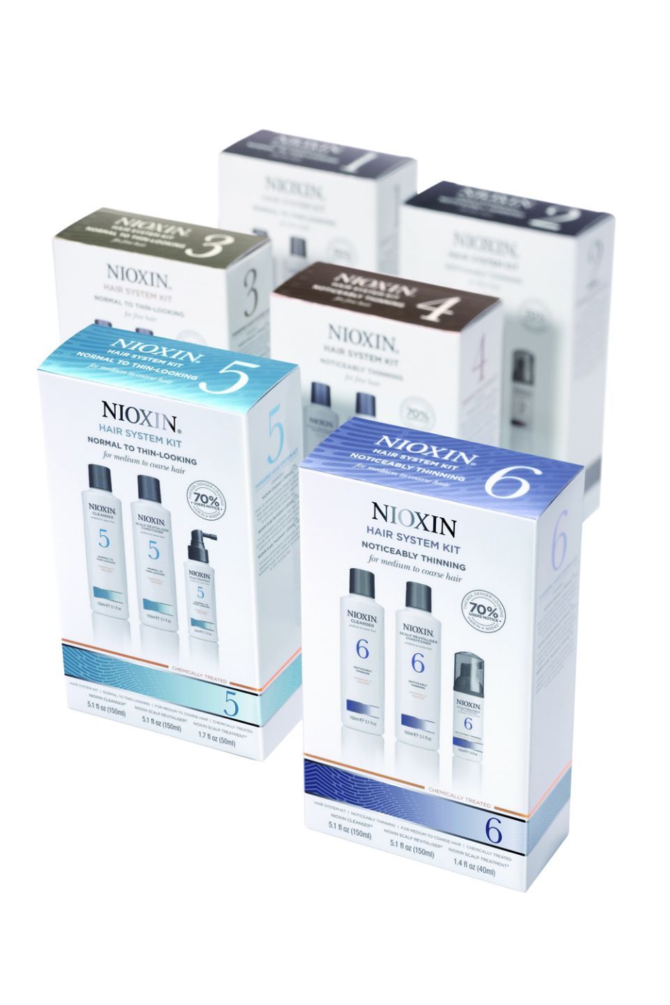 Assortiment haarproducten