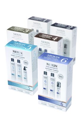Assortiment haarproducten
